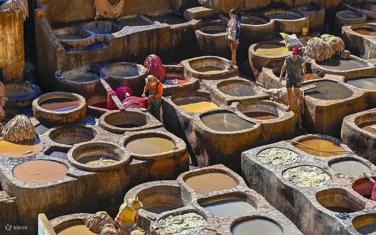 Fes Al Attarine Madrasa & Chouara Tanneries Half-Day Tour