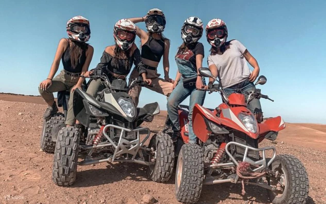 Quad, Camel Ride & Dinner Show in Agafay Desert